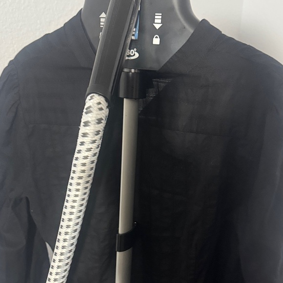 a.n.a Elegant Black Ruffle Button Down Shirt - Picture 4 of 4